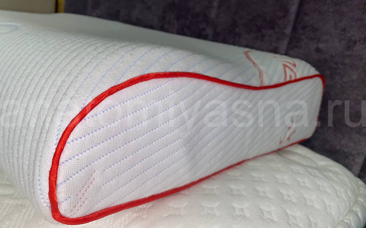 отзыв о Подушка Lonax Thermo Cool Latex Ergo фото 3